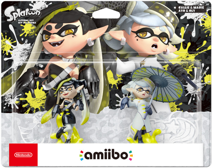  Splatoon Squid Sisters Set Alterna Set (Callie and Marie) amiibo Nintendo Switch 